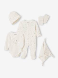 Baby-Babyset-Geboorteset 6 stuks en koffer