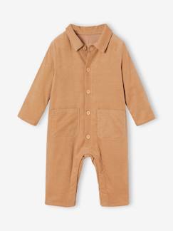 Baby-Salopette, jumpsuit-Ribfluwellen salopette voor baby's