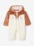 Onesie 'Kerstrendier' voor baby's met pluche-effect pecannoot - vertbaudet enfant 