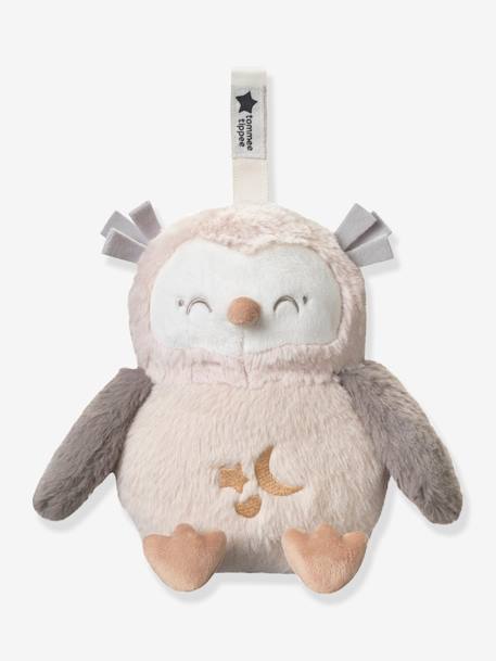 TOMMEE TIPPEE Ollie de uil oplaadbare slaaphulpknuffel grijs - vertbaudet enfant 