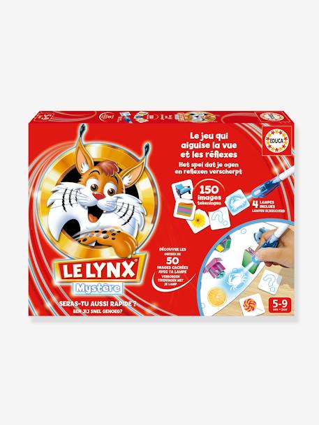 Lynx mysterie 150 afbeeldingen - EDUCA BORRAS rood - vertbaudet enfant 