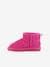 Gevoerde kinderlaarzen COLORS OF CALIFORNIA® fuchsia+kameel+zwart - vertbaudet enfant 