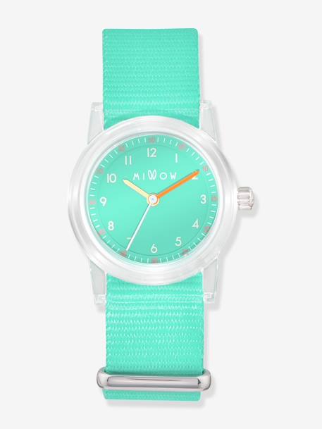 Kinderhorloge Et'Tic MILLOW framboos+groen+oceaanblauw - vertbaudet enfant 