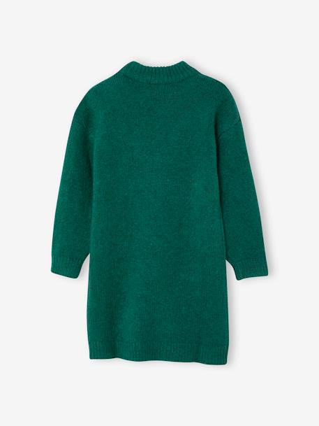 Tricot meisjesjurk groen - vertbaudet enfant 