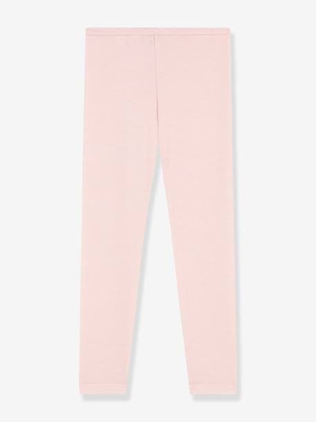 Legging van wol en katoen PETIT BATEAU rozen - vertbaudet enfant 