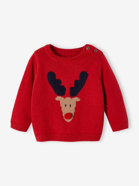 Baby kersttrui rood - vertbaudet enfant 