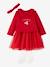 Kerstset voor baby's: jurk, hoofdband en maillot rood - vertbaudet enfant 