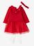 Kerstset voor baby's: jurk, hoofdband en maillot rood - vertbaudet enfant 