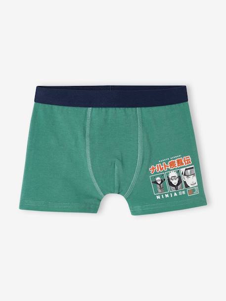 Set van 3 Naruto Uzumaki® boxershorts mintgroen - vertbaudet enfant 