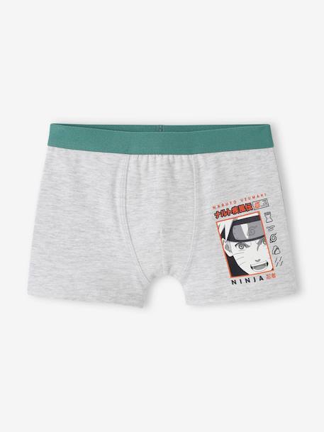 Set van 3 Naruto Uzumaki® boxershorts mintgroen - vertbaudet enfant 