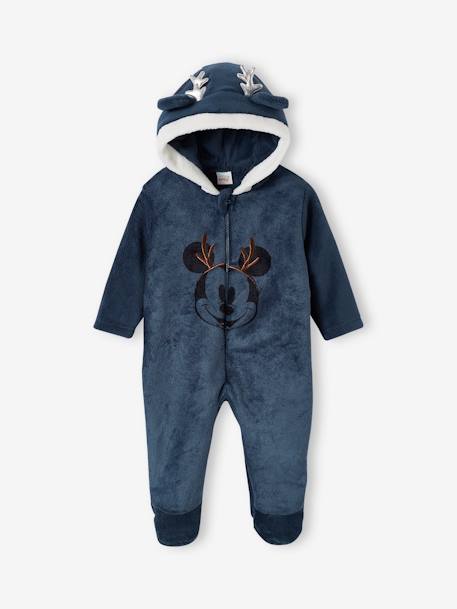 Overpyjama babyjongen Disney® Mickey Kerst marineblauw - vertbaudet enfant 