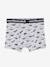 Set van 5 stretchboxers voor jongens Dino's Oeko-Tex® Lot BOB dino - vertbaudet enfant 