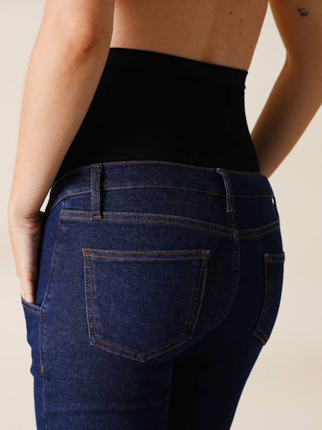 Flared zwangerschapsjeans Gaetan ENVIE DE FRAISE stone - vertbaudet enfant 