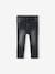 Babyjeans rechte pasvorm BASICS denimgrijs+gebleekt denim+ongewassen denim - vertbaudet enfant 