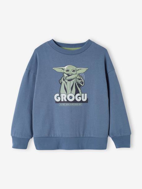 Jongenssweater Star Wars® Grogu jeansblauw - vertbaudet enfant 