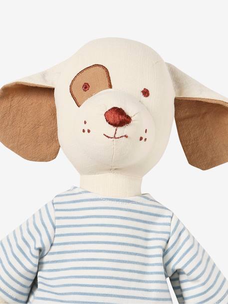 Knuffel Kleine hond blauw - vertbaudet enfant 