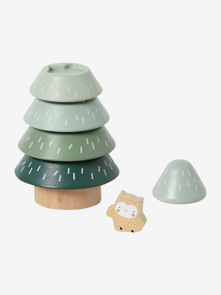 GREEN FOREST stapel- en opvulboom van FSC® hout groen - vertbaudet enfant 