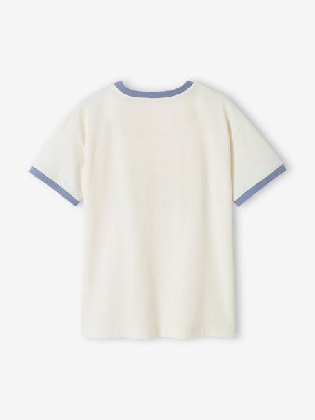 Jongensshirt 'Happy & cool' zandbeige - vertbaudet enfant 