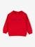 Personaliseerbare fleece babysweater rood - vertbaudet enfant 