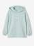 Lang sport sweatshirt college-spirit voor meisjes blauwgroen - vertbaudet enfant 