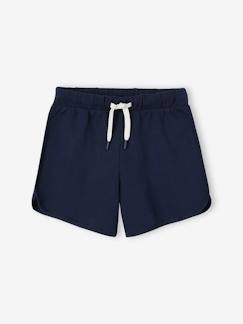 Meisje-Short-Meisjessportshort in fleece