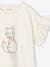 Romantisch t-shirt van biokatoen voor meisjes ecru+marineblauw - vertbaudet enfant 
