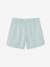 Meisjessportshort in fleece blauwgroen+koraal+marineblauw+meerkleurig - vertbaudet enfant 