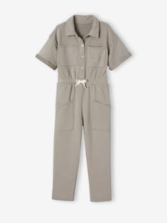 Meisje-Salopet, jumpsuit-Fleece jumpsuit voor meisjes