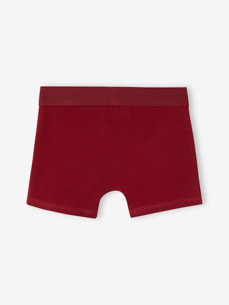 Set van 3 Harry Potter® boxers bordeauxrood - vertbaudet enfant 