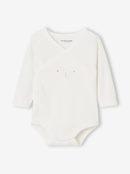 Geboorteset 6 items baby beige+grijsblauw - vertbaudet enfant 