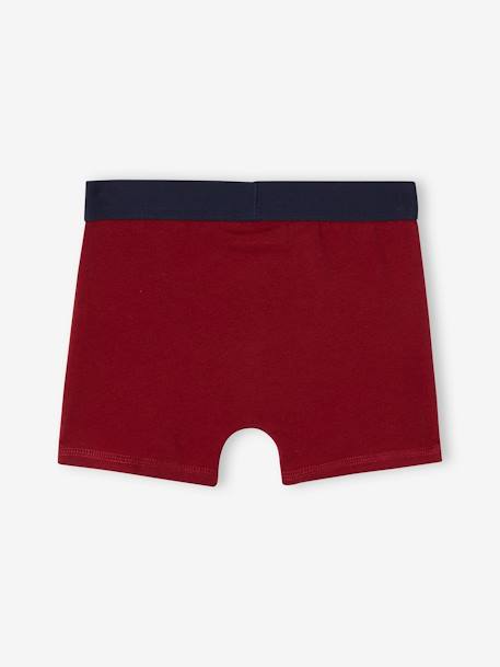 Set van 3 boxers Marvel® Spider Man rood - vertbaudet enfant 