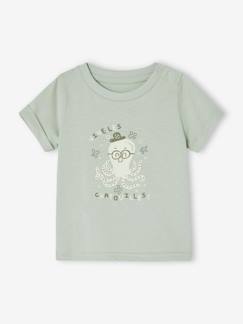 Baby-T-shirt, souspull-Babyshirt mini totem korte mouwen