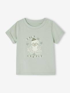 Baby-T-shirt, souspull-T-shirt-Babyshirt mini totem korte mouwen