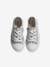 Stoffen decoratieve sneakers voor meisjes groene tropische print+wit, bedrukt - vertbaudet enfant 