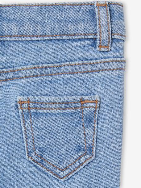 Babyjeans rechte pasvorm BASICS denimgrijs+gebleekt denim+ongewassen denim - vertbaudet enfant 