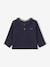 Babyshirt van katoengaas om te personaliseren nachtblauw - vertbaudet enfant 