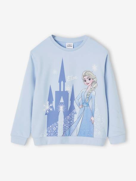 Meisjessweater Disney® Frozen hemelsblauw - vertbaudet enfant 