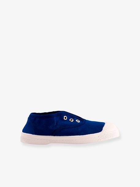 Katoenen tennisschoenen voor kinderen Elly E15149C15N BENSIMON® blauwgroen+bruin+felblauw+geel+groen+nude+rozen - vertbaudet enfant 