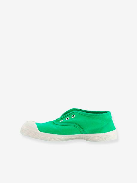 Katoenen tennisschoenen voor kinderen Elly E15149C15N BENSIMON® blauwgroen+bruin+felblauw+geel+groen+nude+rozen - vertbaudet enfant 