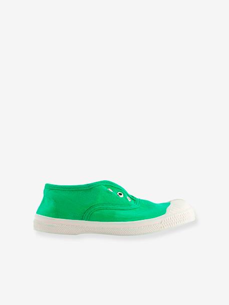 Katoenen tennisschoenen voor kinderen Elly E15149C15N BENSIMON® blauwgroen+bruin+felblauw+geel+groen+nude+rozen - vertbaudet enfant 