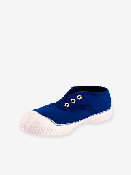 Katoenen tennisschoenen voor kinderen Elly E15149C15N BENSIMON® blauwgroen+bruin+felblauw+geel+groen+nude+rozen - vertbaudet enfant 