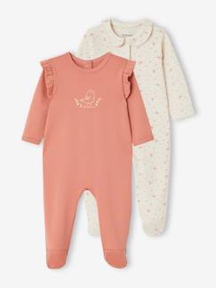 Baby-Pyjama, surpyjama-Set met 2 interlock slaappakjes voor baby