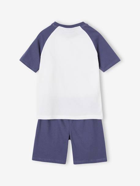 Tweekleurige pyjamashort voor jongens Harry Potter® leiblauw - vertbaudet enfant 
