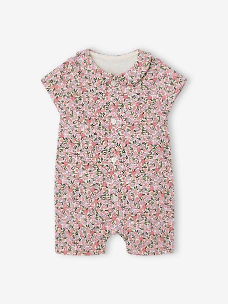 Boxpakje met bloemenprint newborn ecru - vertbaudet enfant 