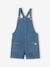 Denim meisjesset met T-shirt + tuinbroek stone - vertbaudet enfant 