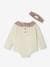 Babyromper met hoofdband ecru - vertbaudet enfant 