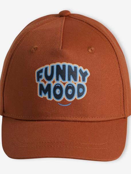 Jongenspet 'Funny Mood' abrikoos - vertbaudet enfant 