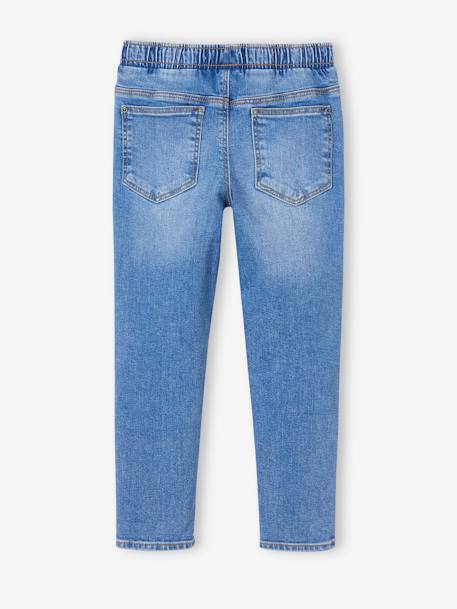 Basics skinny jeans denimgrijs+stone - vertbaudet enfant 