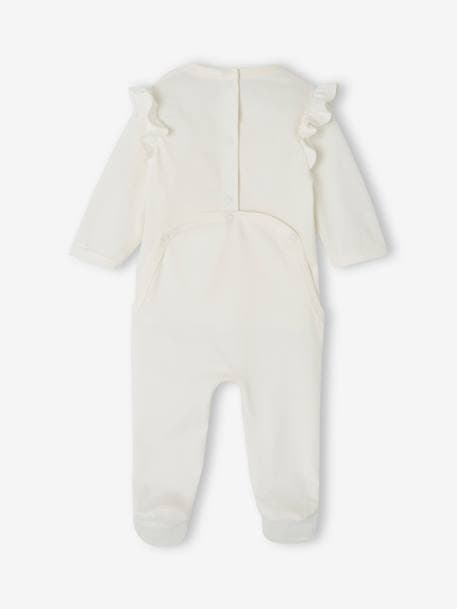 Set van 2 'love' jersey slaappakjes baby perzik - vertbaudet enfant 