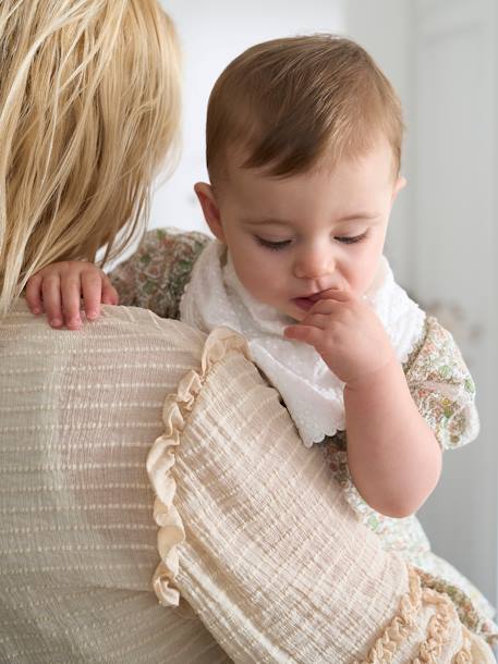 Set van 2 slabbetjes bandana wit - vertbaudet enfant 